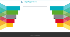Desktop Screenshot of onlygolfapparel.com